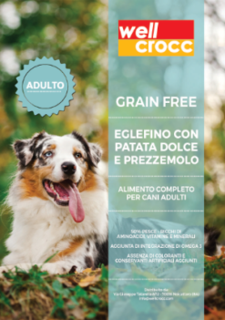 Wellcrocc Grain Free Eglefino Patata Dolce Prezzemolo Adulto Kg 6